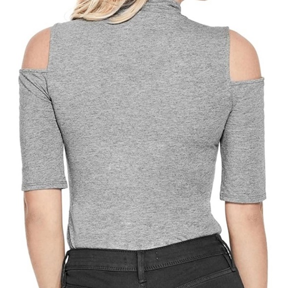 GUESS | Half Sleeve Betsey Zip Top - Picture 4 of 6